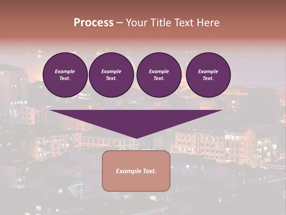 Colorful Blue Rangoon PowerPoint Template