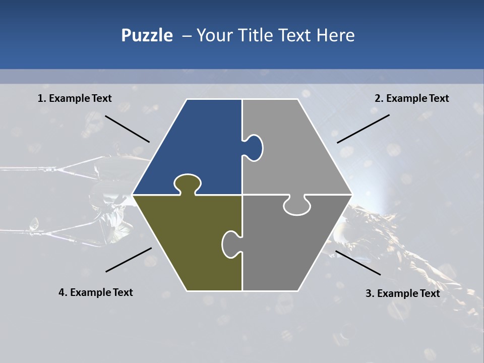 A Powerpoint Presentation With A Sky Background PowerPoint Template