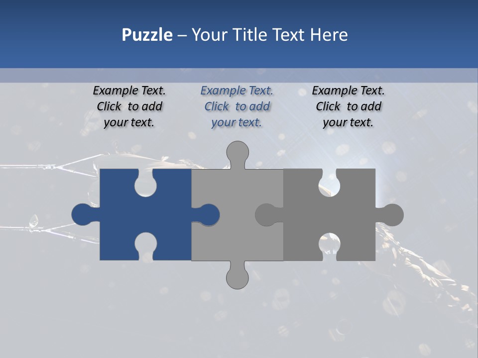 A Powerpoint Presentation With A Sky Background PowerPoint Template