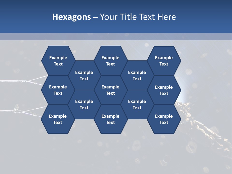 A Powerpoint Presentation With A Sky Background PowerPoint Template