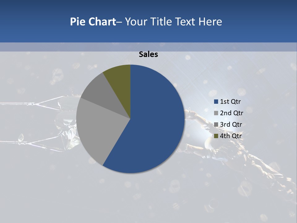 A Powerpoint Presentation With A Sky Background PowerPoint Template