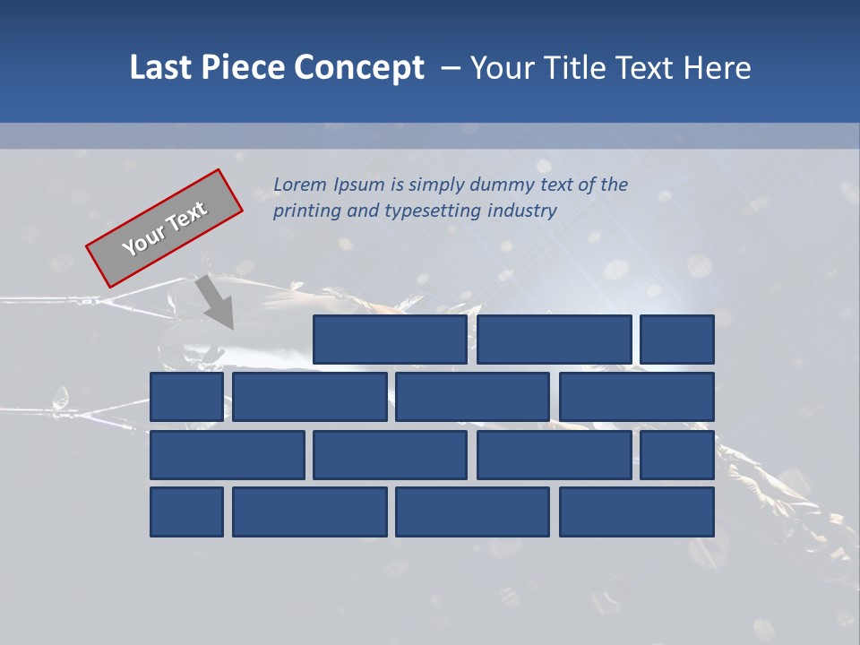 A Powerpoint Presentation With A Sky Background PowerPoint Template
