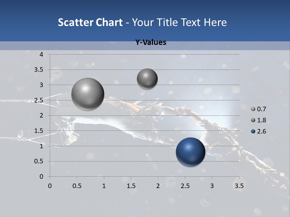A Powerpoint Presentation With A Sky Background PowerPoint Template
