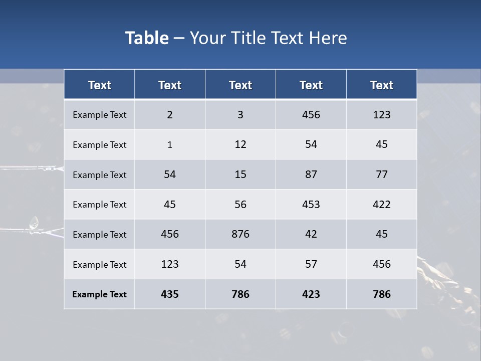 A Powerpoint Presentation With A Sky Background PowerPoint Template