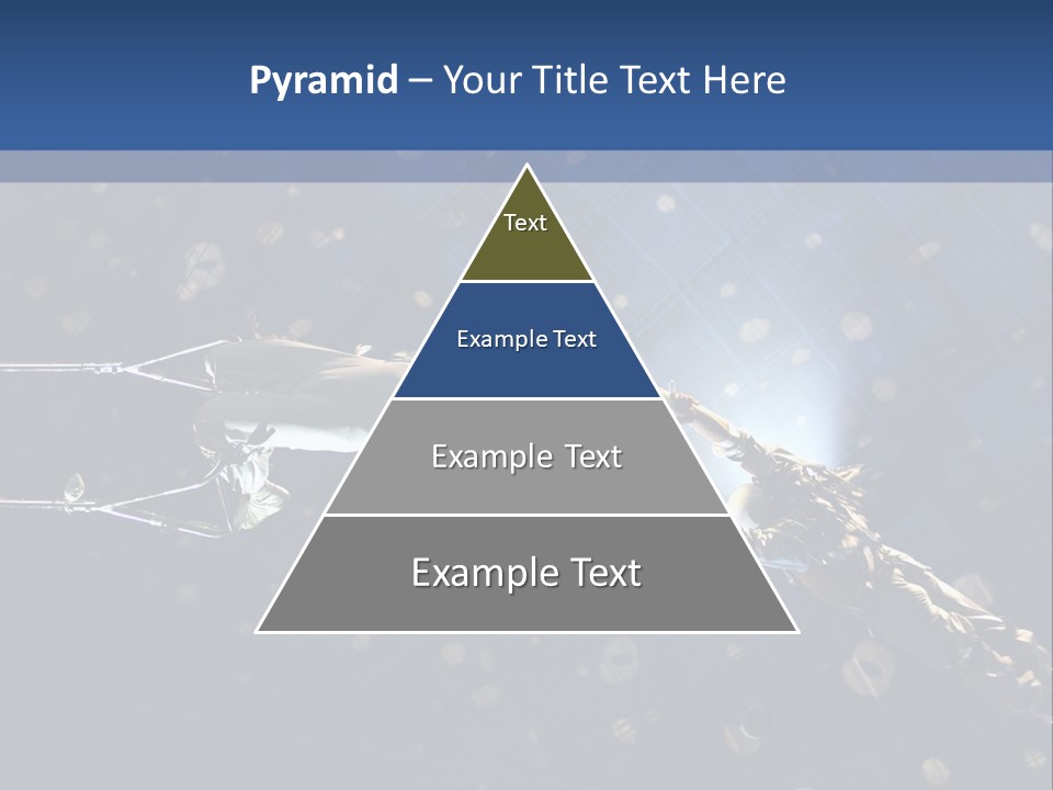 A Powerpoint Presentation With A Sky Background PowerPoint Template