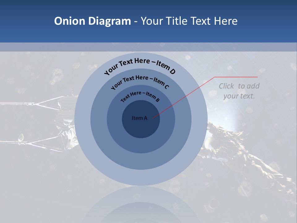 A Powerpoint Presentation With A Sky Background PowerPoint Template