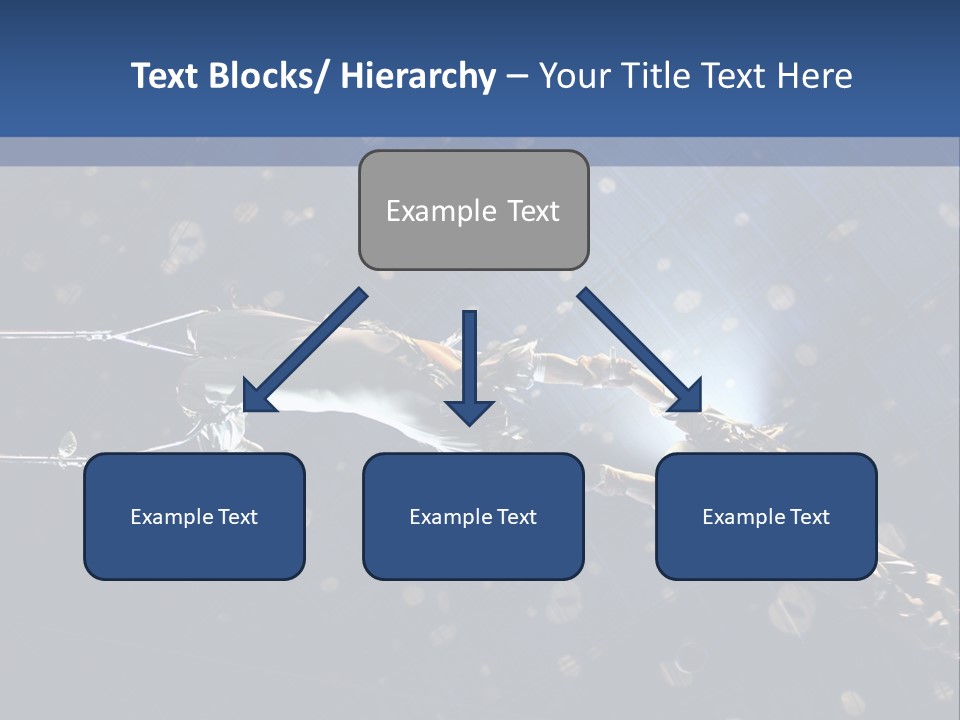 A Powerpoint Presentation With A Sky Background PowerPoint Template
