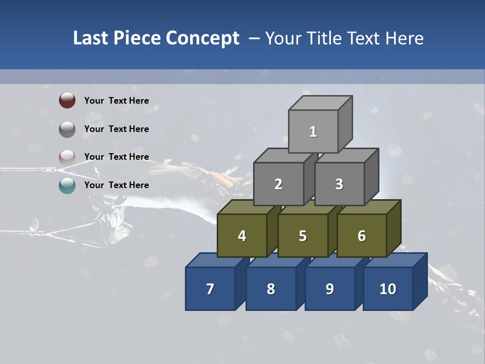 A Powerpoint Presentation With A Sky Background PowerPoint Template