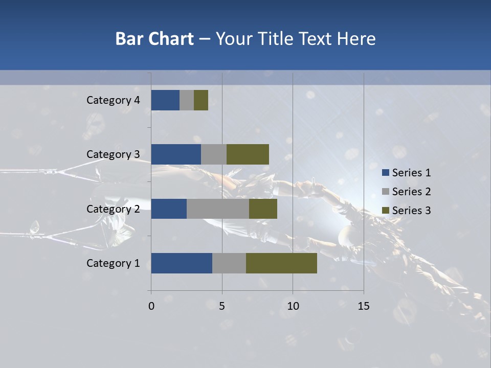 A Powerpoint Presentation With A Sky Background PowerPoint Template