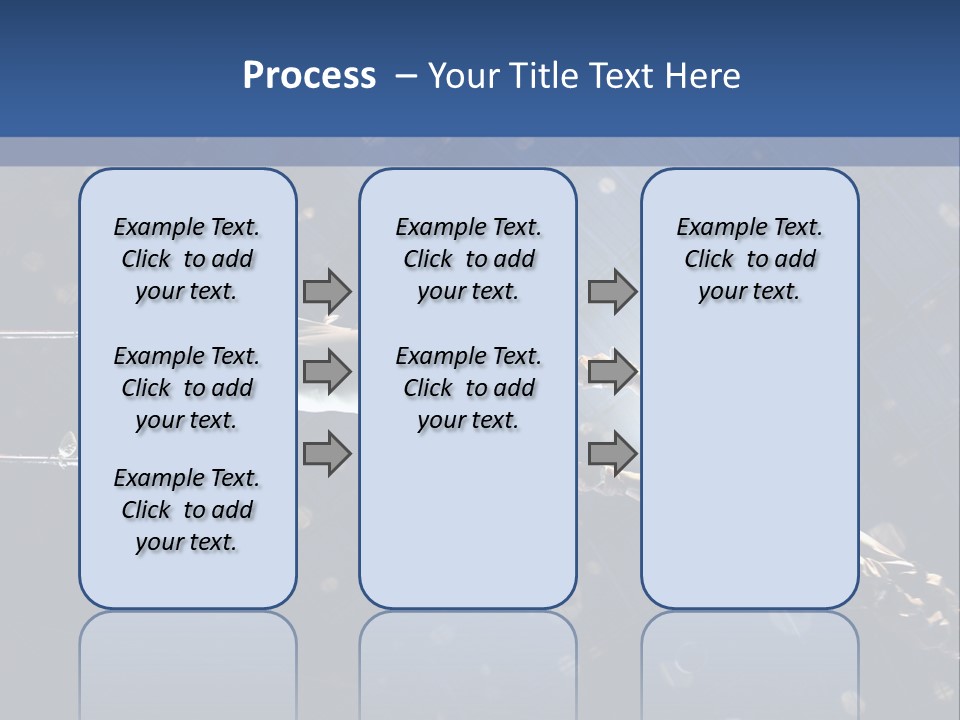 A Powerpoint Presentation With A Sky Background PowerPoint Template
