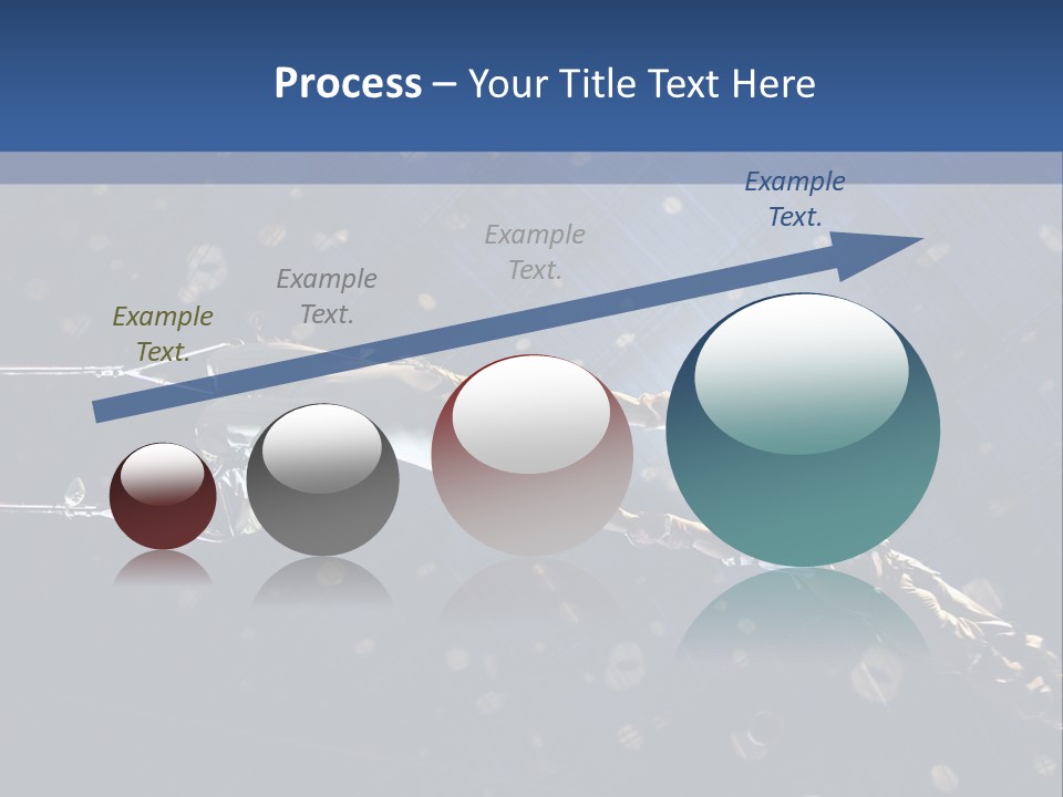 A Powerpoint Presentation With A Sky Background PowerPoint Template