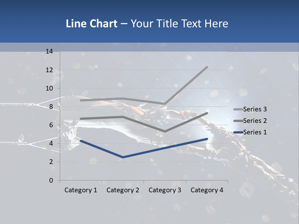 A Powerpoint Presentation With A Sky Background PowerPoint Template