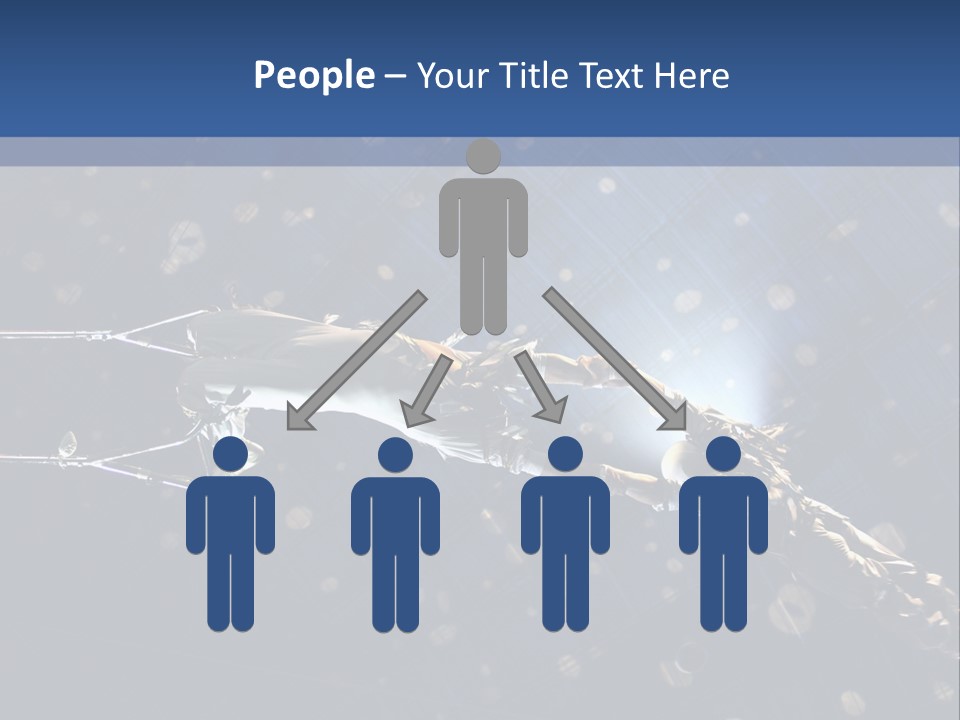 A Powerpoint Presentation With A Sky Background PowerPoint Template