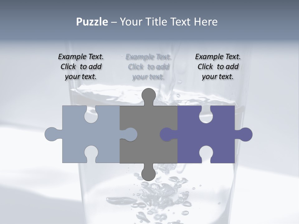 Dehydrated Clean Cold PowerPoint Template