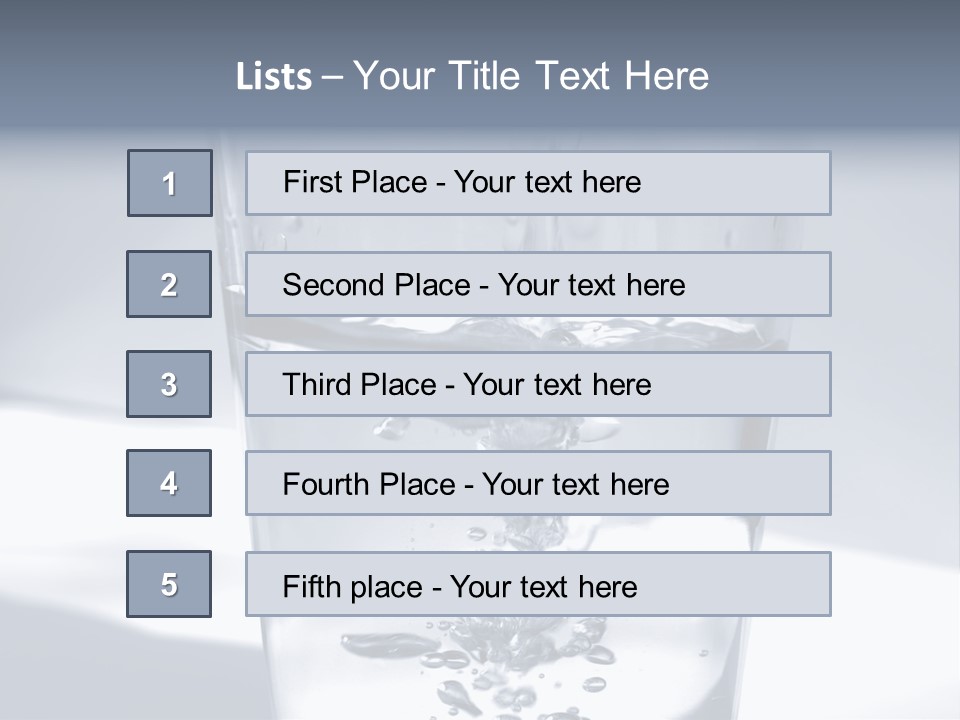 Dehydrated Clean Cold PowerPoint Template