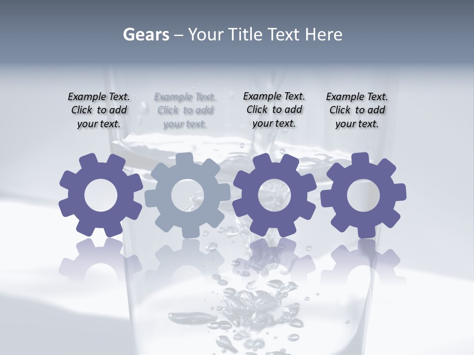 Dehydrated Clean Cold PowerPoint Template