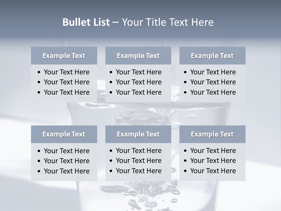 Dehydrated Clean Cold PowerPoint Template