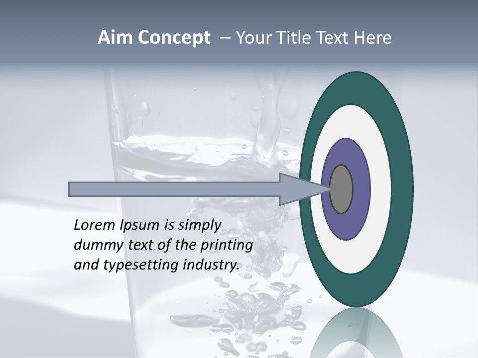 Dehydrated Clean Cold PowerPoint Template