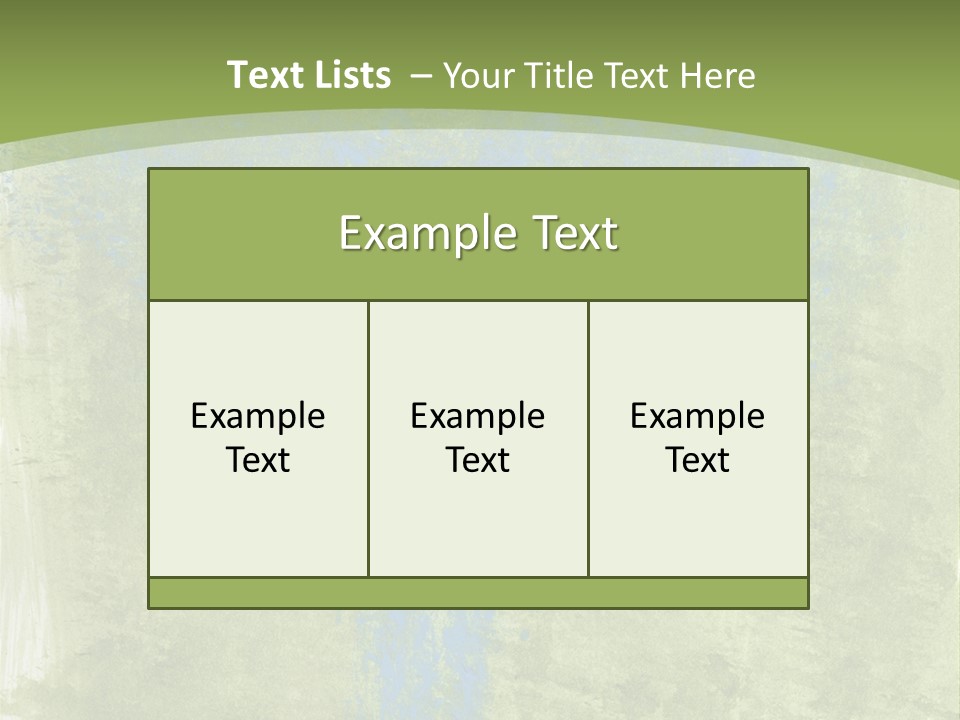 A Green And Blue Background With A Tree In The Center PowerPoint Template