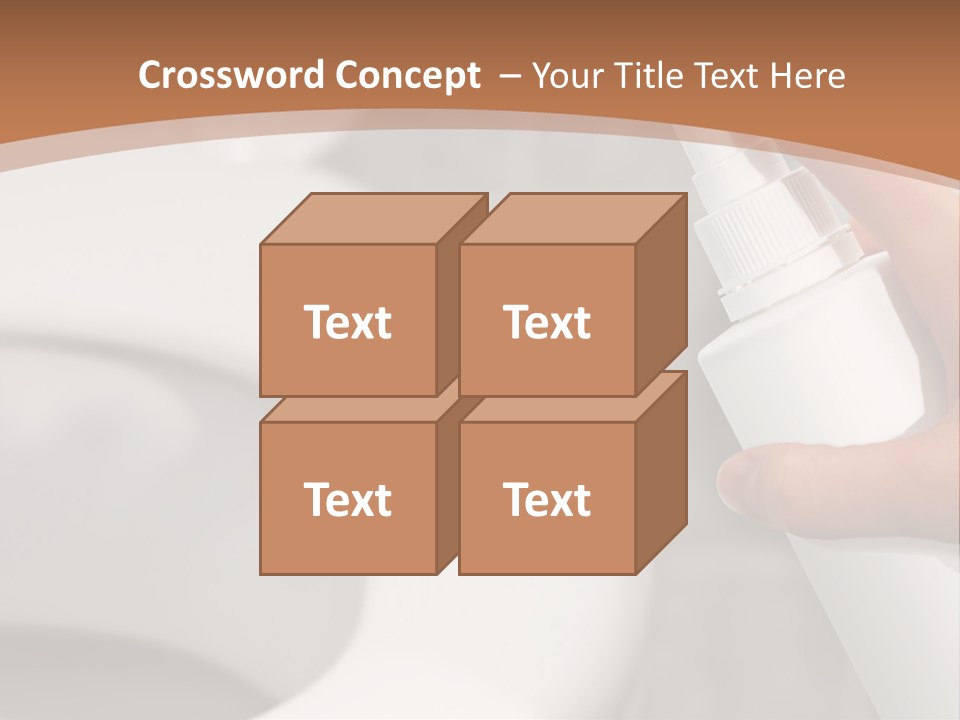 Table Inside Sit PowerPoint Template