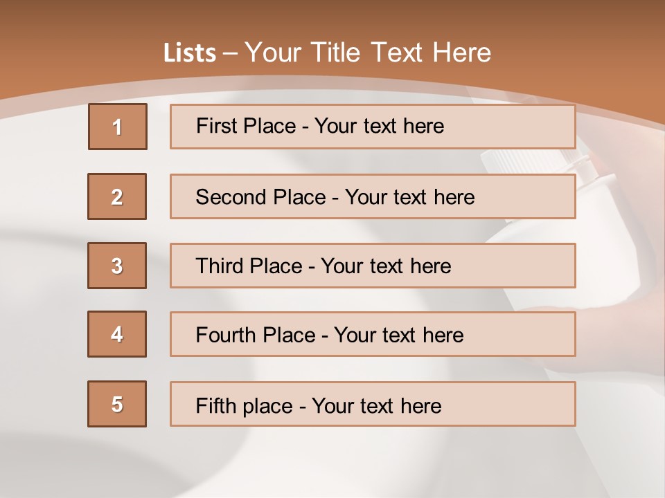 Table Inside Sit PowerPoint Template