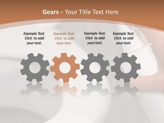 Table Inside Sit PowerPoint Template