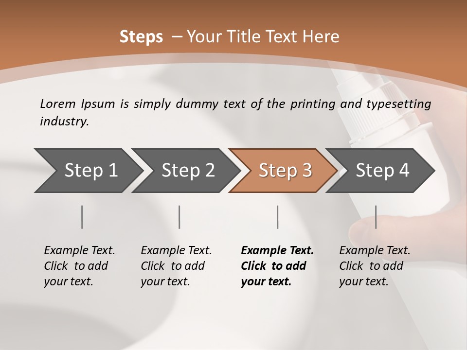 Table Inside Sit PowerPoint Template