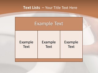 Table Inside Sit PowerPoint Template