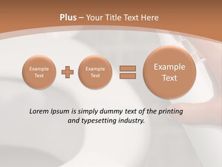 Table Inside Sit PowerPoint Template