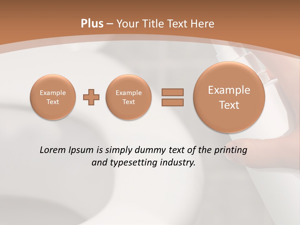 Table Inside Sit PowerPoint Template