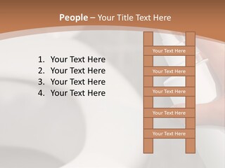 Table Inside Sit PowerPoint Template