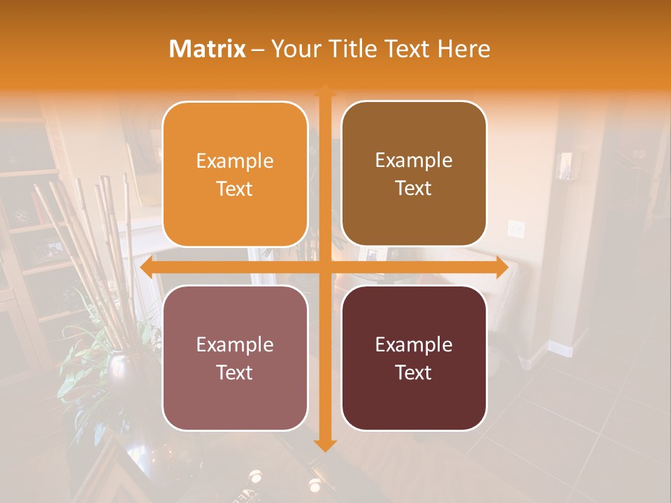 Table Inside Sit PowerPoint Template
