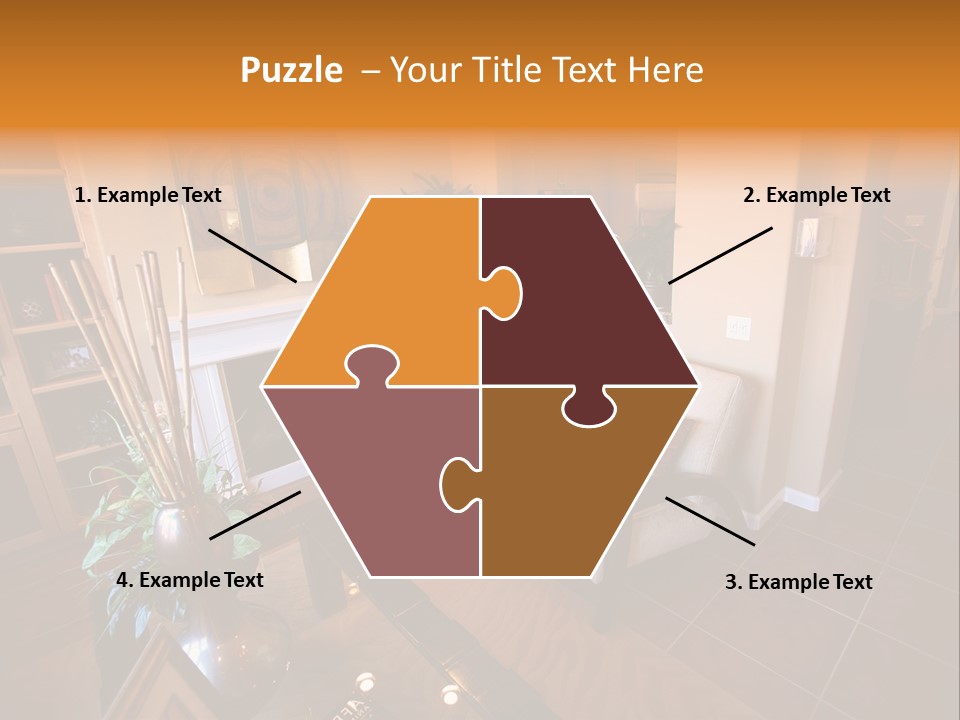 Table Inside Sit PowerPoint Template