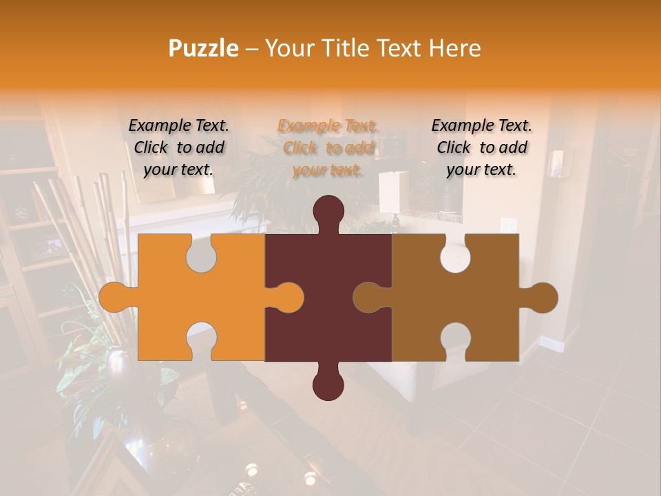 Table Inside Sit PowerPoint Template