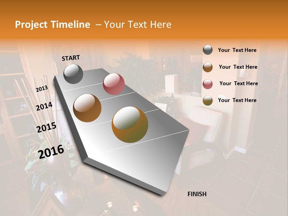 Table Inside Sit PowerPoint Template