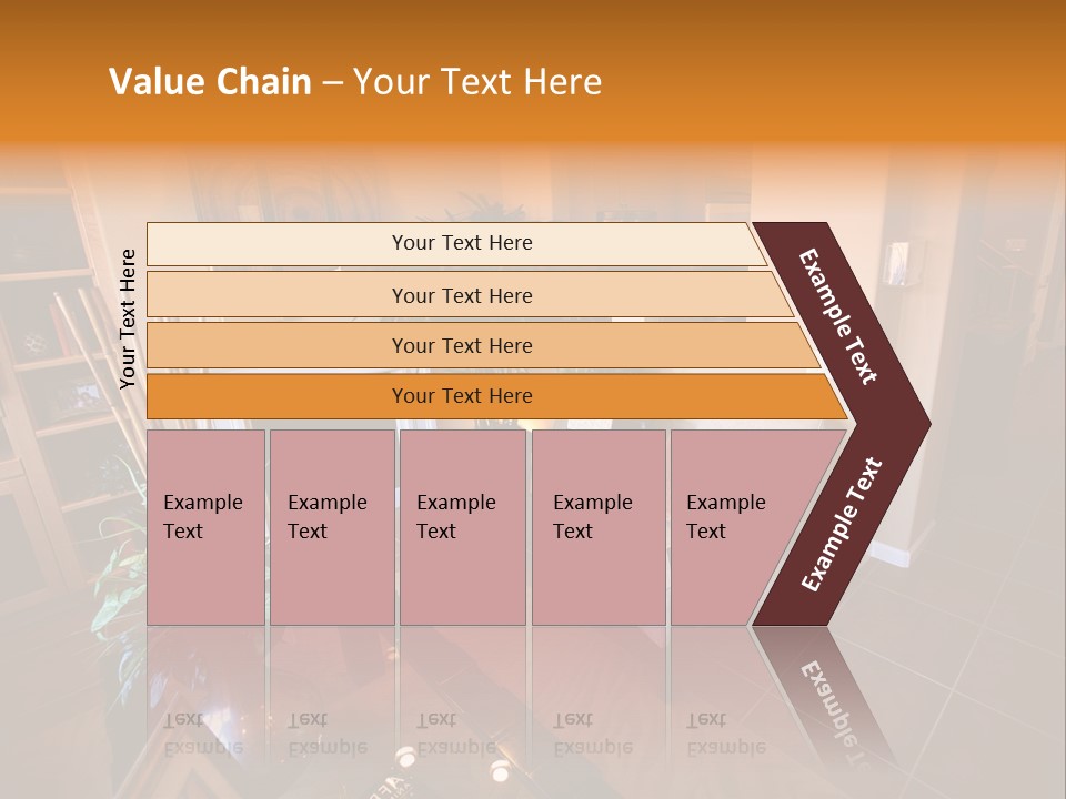 Table Inside Sit PowerPoint Template