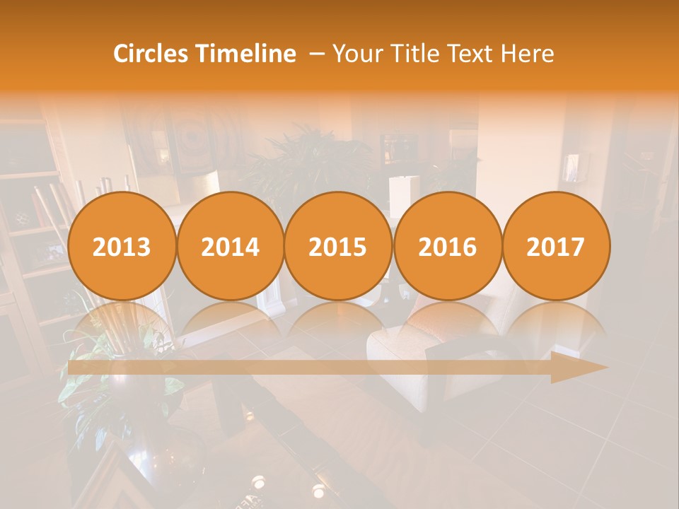 Table Inside Sit PowerPoint Template