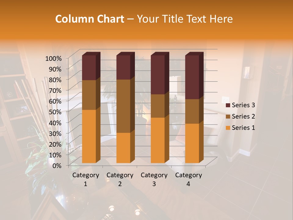 Table Inside Sit PowerPoint Template
