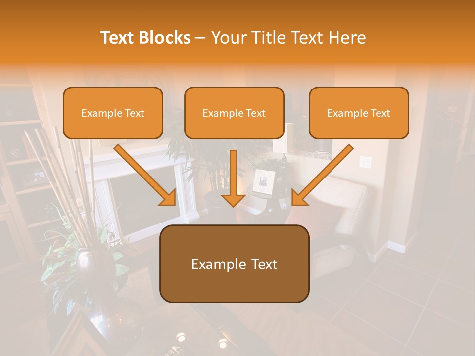 Table Inside Sit PowerPoint Template