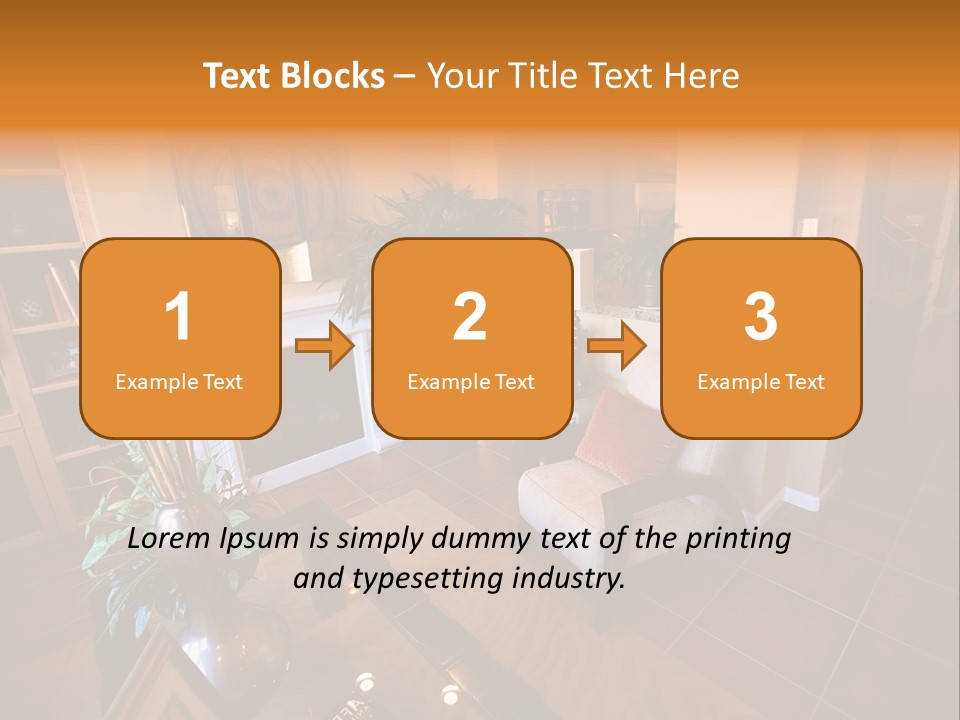 Table Inside Sit PowerPoint Template