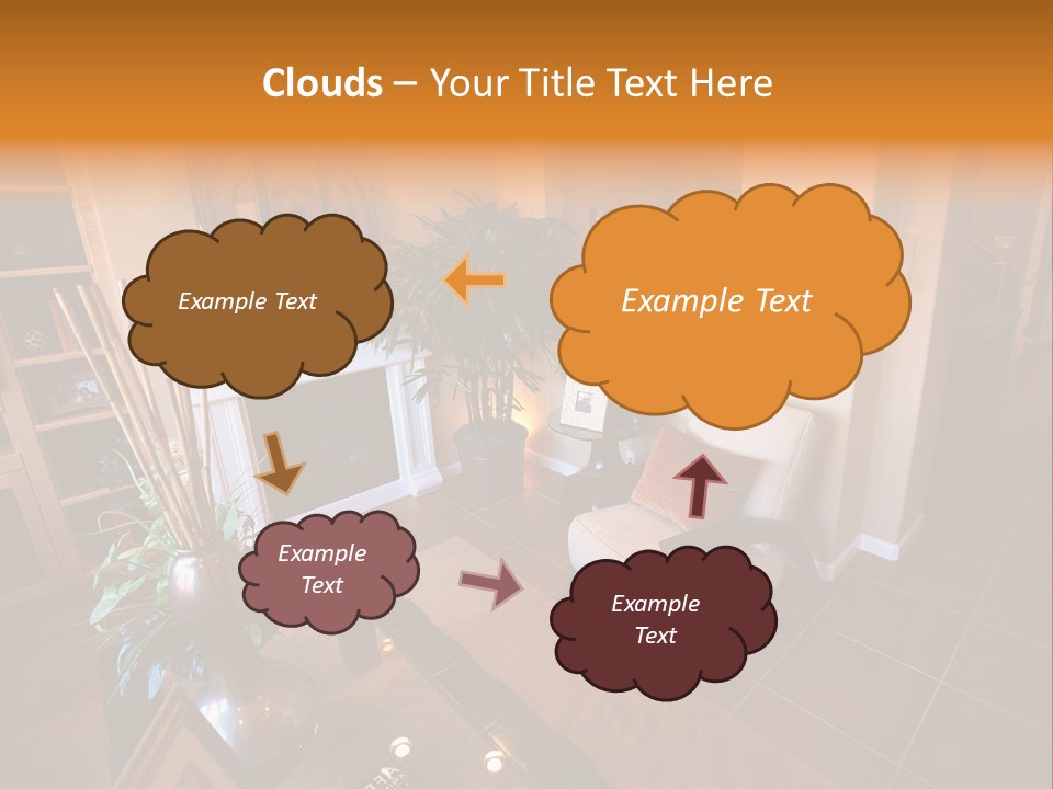Table Inside Sit PowerPoint Template