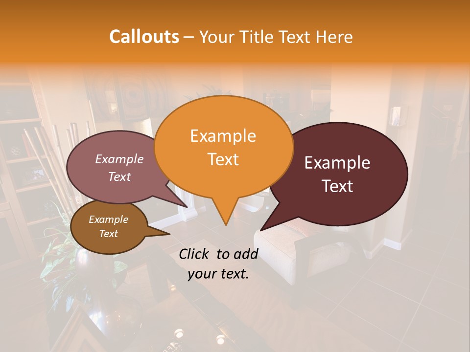 Table Inside Sit PowerPoint Template