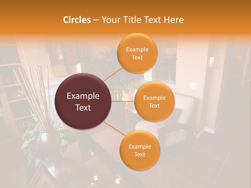 Table Inside Sit PowerPoint Template