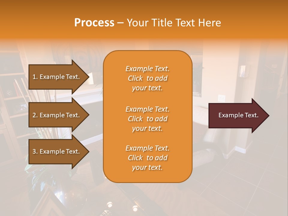 Table Inside Sit PowerPoint Template
