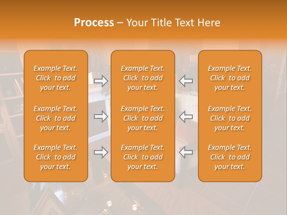 Table Inside Sit PowerPoint Template