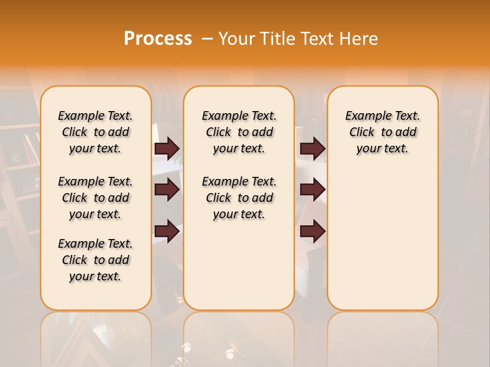 Table Inside Sit PowerPoint Template