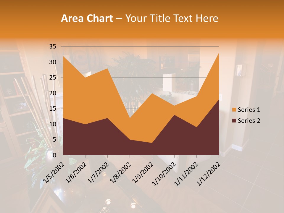 Table Inside Sit PowerPoint Template