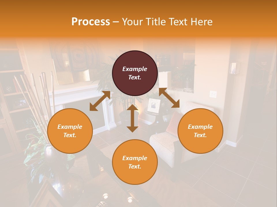 Table Inside Sit PowerPoint Template