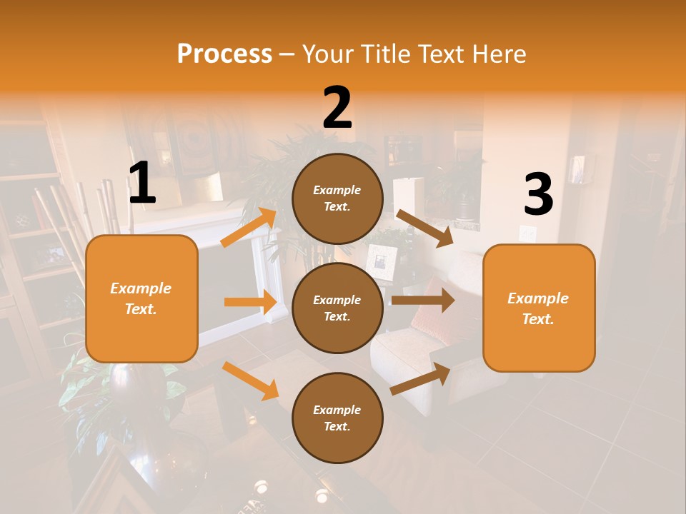 Table Inside Sit PowerPoint Template
