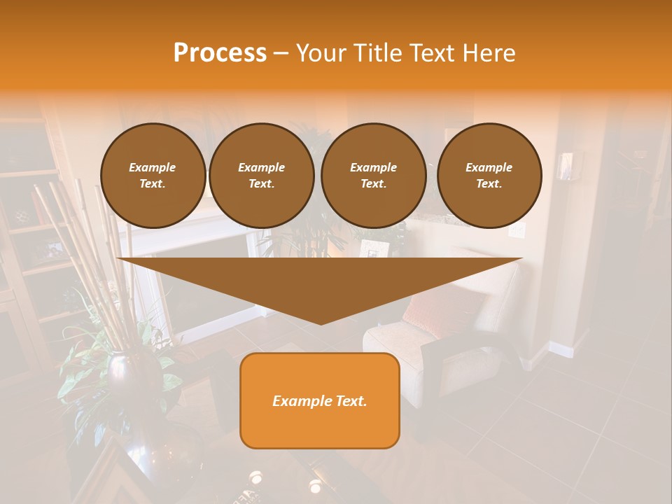 Table Inside Sit PowerPoint Template